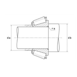 ROULEMENT A ROULEAUX CONIQUES 4T-394A