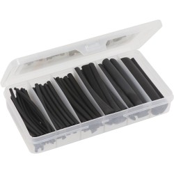 GAINE THERMORETRACTABLE NOIRES RETREINT 3:1 - COFFRET 87 PCS