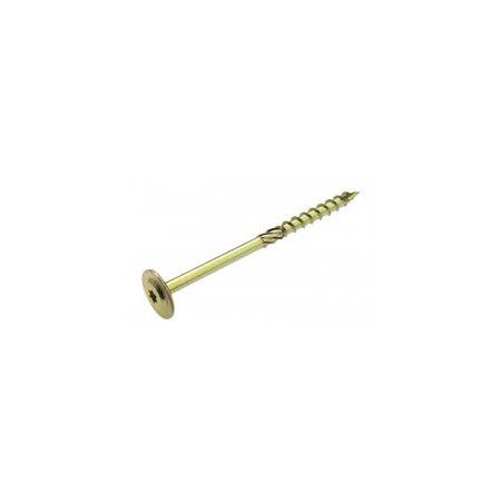 VIS BOIS TETE LARGE RONDE  TORX ZINGUE