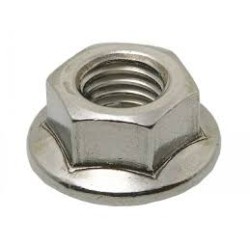 ECROU A EMBASE CRANTEE 6923 A2 INOX ECROU A EMBASE CRANTEE 6923 A2 INOX