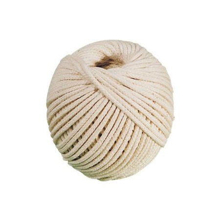 CORDEAU COTON TRESSE 100G 25M