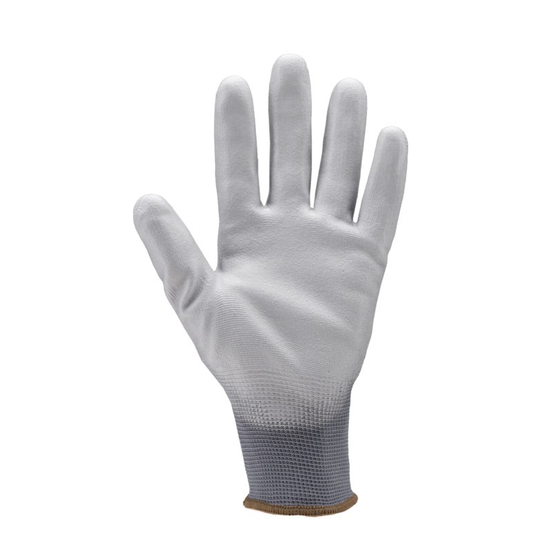 GANTS DE MANUTENTION ET DE PRÉCISION ENDUITS PU GRIS