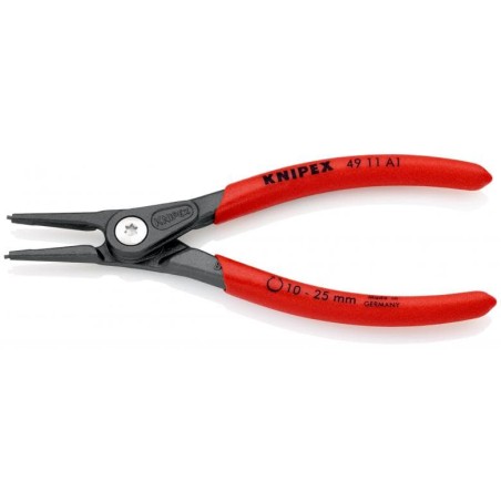 PINCE POUR CIRCLIPS EXTERIEURS BEC DROIT Ø10 A 25