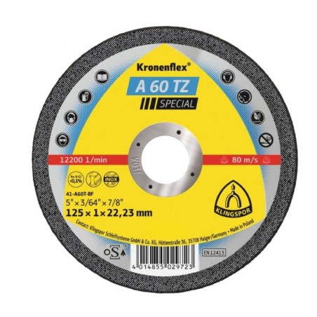 DISQUE A TRONCONNER A60 TZ SPE 125X1