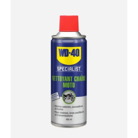 WD-40 SPECIALIST NETTOYANT CHAINE MOTO 400 ML