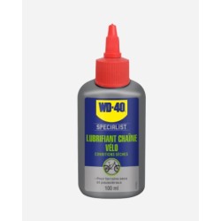 WD-40 SPECIALIST LUBRIFIANT CHAINE VELO CONDITIONS SECHES 100 ML