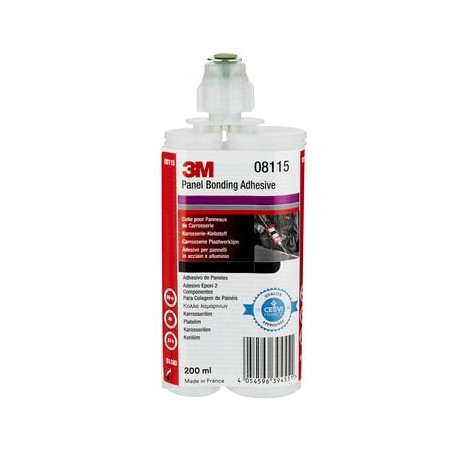 CARTON DE 6 CARTOUCHES DE COLLE 200ML POUR PANNEAU DE CARROSSERIE