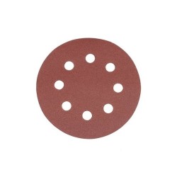 DISQUE VELCRO PS22K Ø125 PERCE 8 TROUS