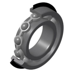 ROULEMENT A BILLES ACIER 6207NR