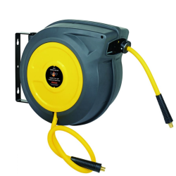 ENROULEUR AIR ORIENTABLE POLYPROPYLÈNE 15 M - 9.5 MM - 3/8"- GUIDÉ