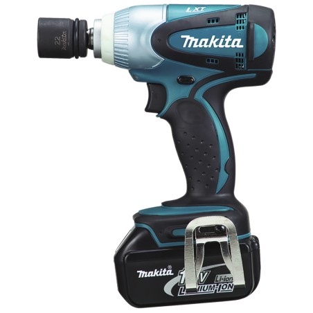 BOULONNEUSE A CHOC 18 V Li-Ion 4 AH 230 NM (1 MAKPAC + 2 BATTERIES + 1 CHARGEUR)