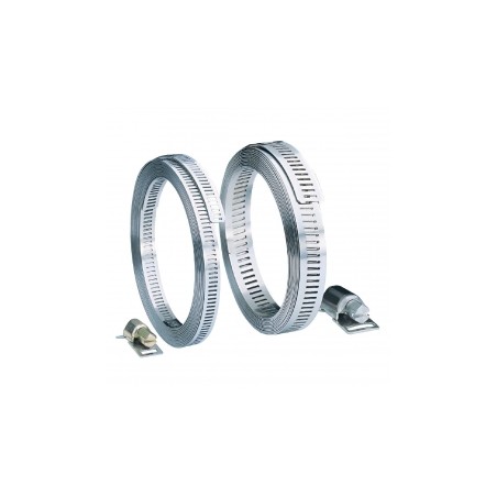 BANDE COLLIER AU MÈTRE INOX