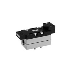 DISTRIBUTEUR NU 5/2 SERIE 581 ISO TAILLE 1 Monostable