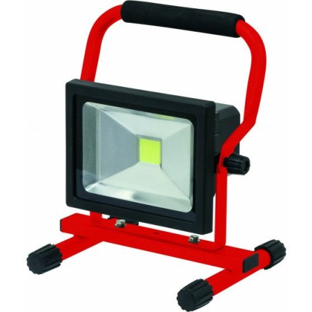 PROJECTEUR LED RECHARGEABLE 1300LM 20W SUR PIED AVEC POIGNEE
