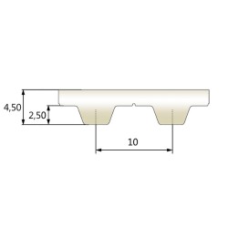 COURROIE LG 32-T10-810