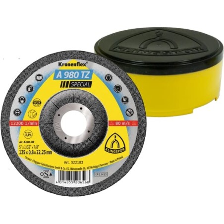 DISQUE A TRONCONNER A 980 TZ SPECIAL 125X0.8