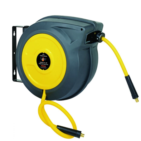 ENROULEUR AIR ORIENTABLE POLYPROPYLÈNE 20 M - 9.5 MM - 3/8" - GUIDÉ