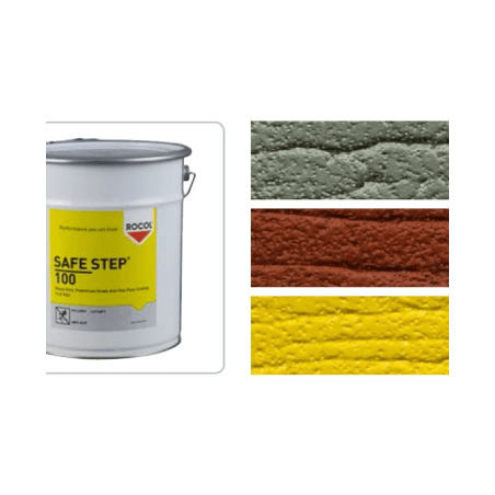 PEINTURE ANTI-DERAPANTE SAFE STEP100 GRIS SEAU DE 5L
