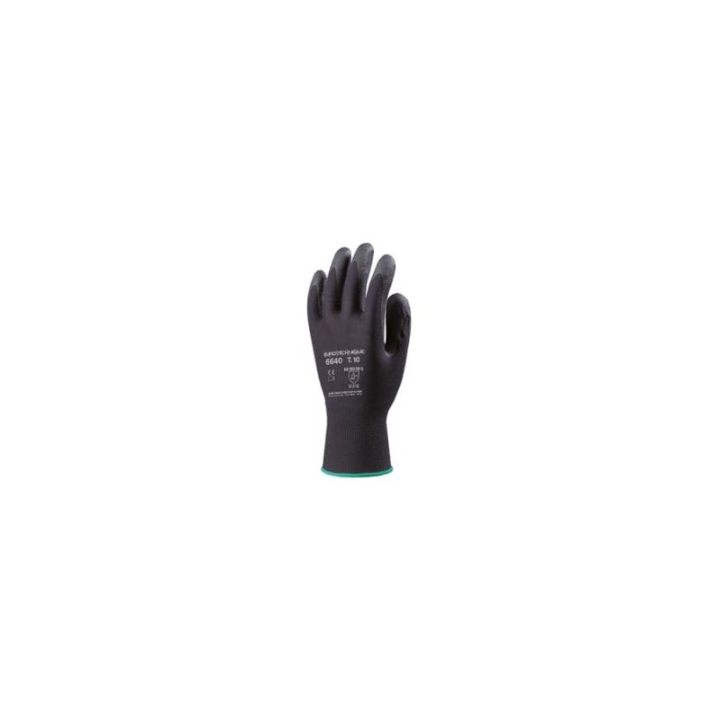 GANTS DE MANUTENTION ET DE PRÉCISION ENDUITS MOUSSE NOIR