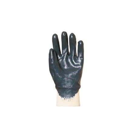 GANT DE MANUTENTION GÉNÉRALE COTON ENDUIT 3/4 BLEU