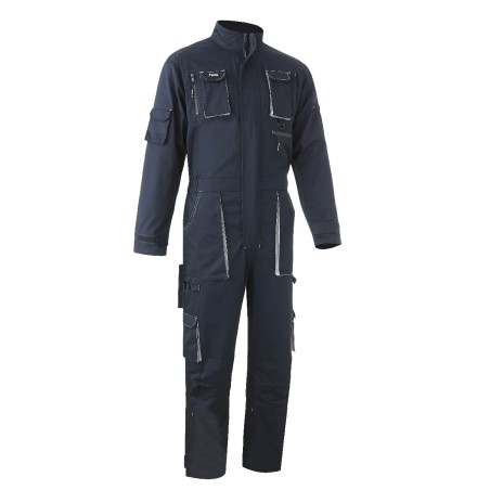 COMBINAISON NAVY 1 ZIP POLY/COTON