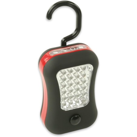 MINI BALADEUSE 24 LEDS + 4 LEDS FLASH + AIMANT + CROCHET