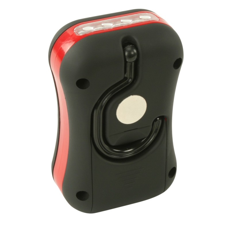 MINI BALADEUSE 24 LEDS + 4 LEDS FLASH + AIMANT + CROCHET