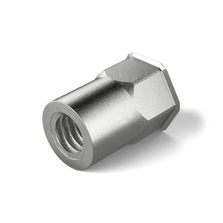 INSERT RIVKLE PLUS TETE FINE INOX SEMI HEXAGONAL Ø