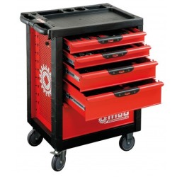 SERVANTE PROLINER 5 TIROIRS GARNIE 141PCS