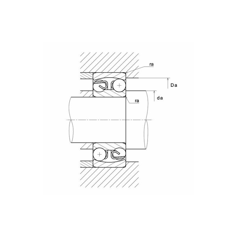 ROULEMENT A BILLES ACIER 1218KC3