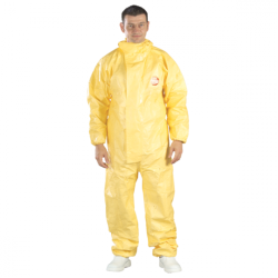 COMBINAISON TYCHEM A CAGOULE ANTI-ACIDE