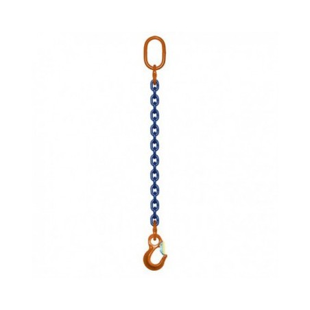 ÉLINGUE CHAÎNE GRADE-100 Ø7 1 BRIN CMU 1,9T ANNEAU + CROCHET