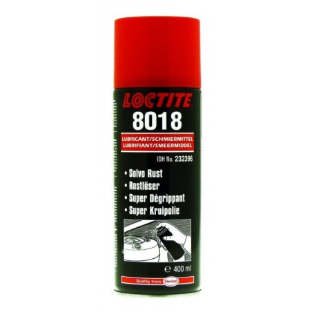 AEROSOL SUPER DEGRIPPANT 400ML LOCTITE 8018 egfd