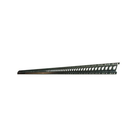 RAIL D'ARRIMAGE LG 3M TROU D.25MM ZINGUÉ BLANC