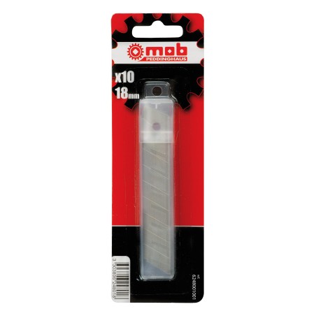 ÉTUI DE 10 LAMES DE CUTTER 18 MM