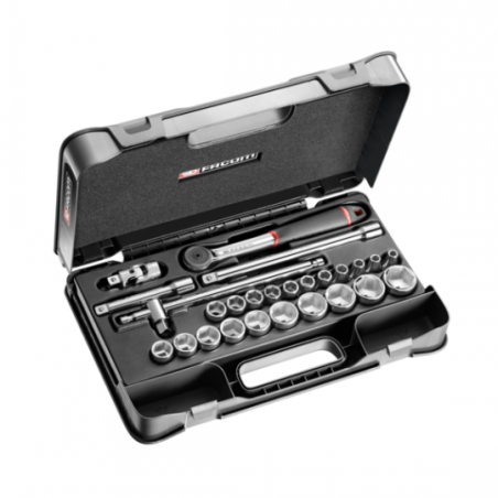 COFFRET SERRAGE 1/2 CLIQUET TETE RONDE  REF S.161-4P6PB