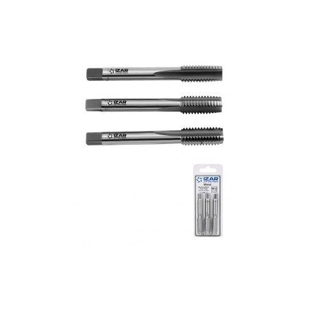 JEU 3 TARAUDS MAIN HSS DIN352 BLISTER