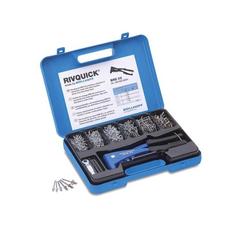 COFFRET DE RIVETS + PINCE A RIVET BRS02