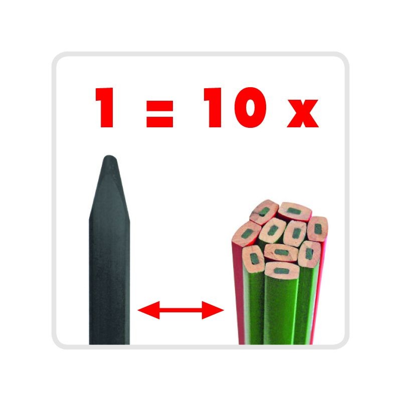 CRAYON ECRIT SUR TOUT 100% GRAPHITE MDD