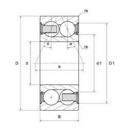 ROULEMENT A BILLES ACIER  5305EEG15