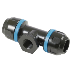 TE FILETE FEMELLE TUBE ALUMINIUM PPS