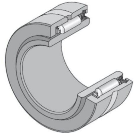 ROULEMENT BAGUE MASSIVE AVEC BAGUE INTERIEURE NA4904LL/3AS