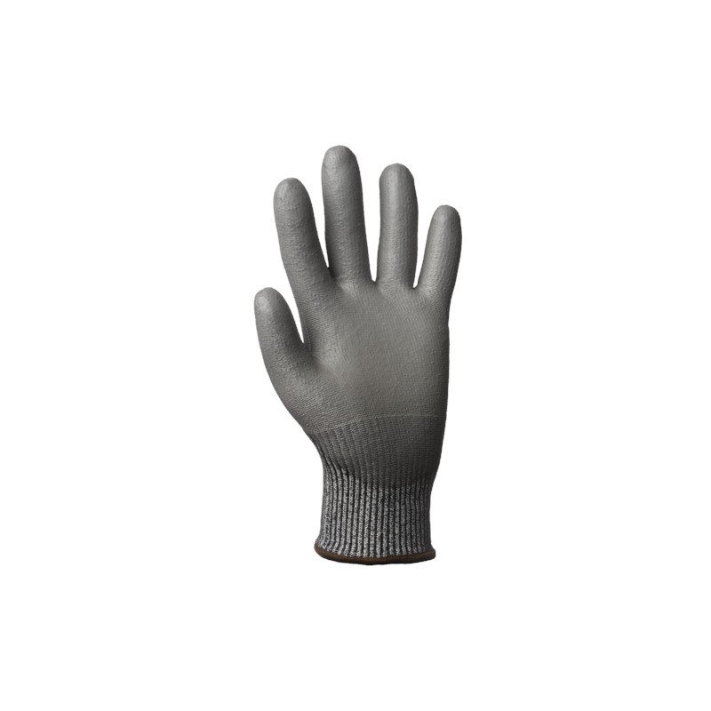 GANTS ANTI-COUPURE ENDUCTION PU GRIS EUROCUT P500