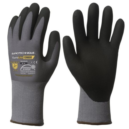 GANTS DE MANUTENTION ET DE PRÉCISION ENDUITS GRIS
