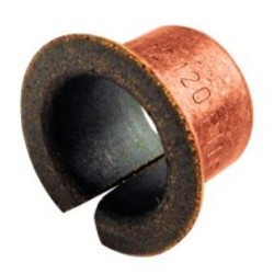 COUSSINET LISSE CYLINDRIQUE A COLLERETTE 20X23X16.5 COUSSINET LISSE CYLINDRIQUE A COLLERETTE 20X23X16.5