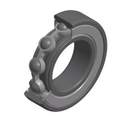 ROULEMENT A BILLES ACIER 6201HT200ZZ