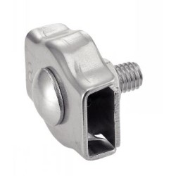 SERRE CABLE PLAT SIMPLE INOX A4  Ø4  BOITE 10 SERRE CABLE PLAT SIMPLE INOX A4  Ø4  BOITE 10