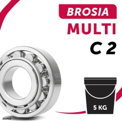 SEAU DE 5KG GRAISSE SUPER GREASE N°6 EP2 BROSIA MULTI C 2