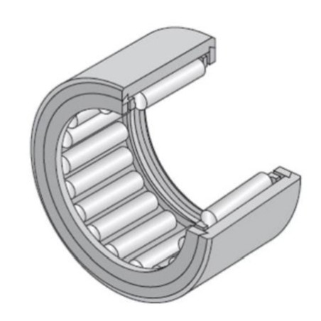 ROULEMENT BAGUE MASSIVE SANS BAGUE INTERIEURE NK5/12T2