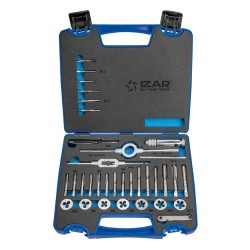 COFFRET TARAUD ET FILIERES M3 A M12 COFFRET TARAUD ET FILIERES M3 A M12
